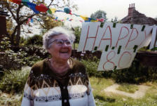 Mrs Lily Howling at Almshouses, Castle Hill Road, New Buckenham