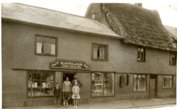 Goulder's shop, now Bakehouse Cottage