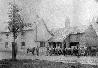 Early view of the forge
