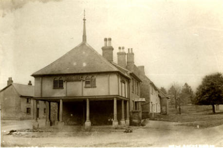 Very early view of Market Cross 