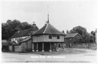 Old view of Market Cross. 