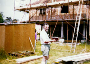 Market Cross restoration.  1976