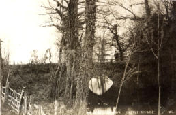 Bridge over Buckenham Castle moat