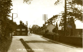 Junction of Castle Hill Road and King Street showing Pellar Reed's shop